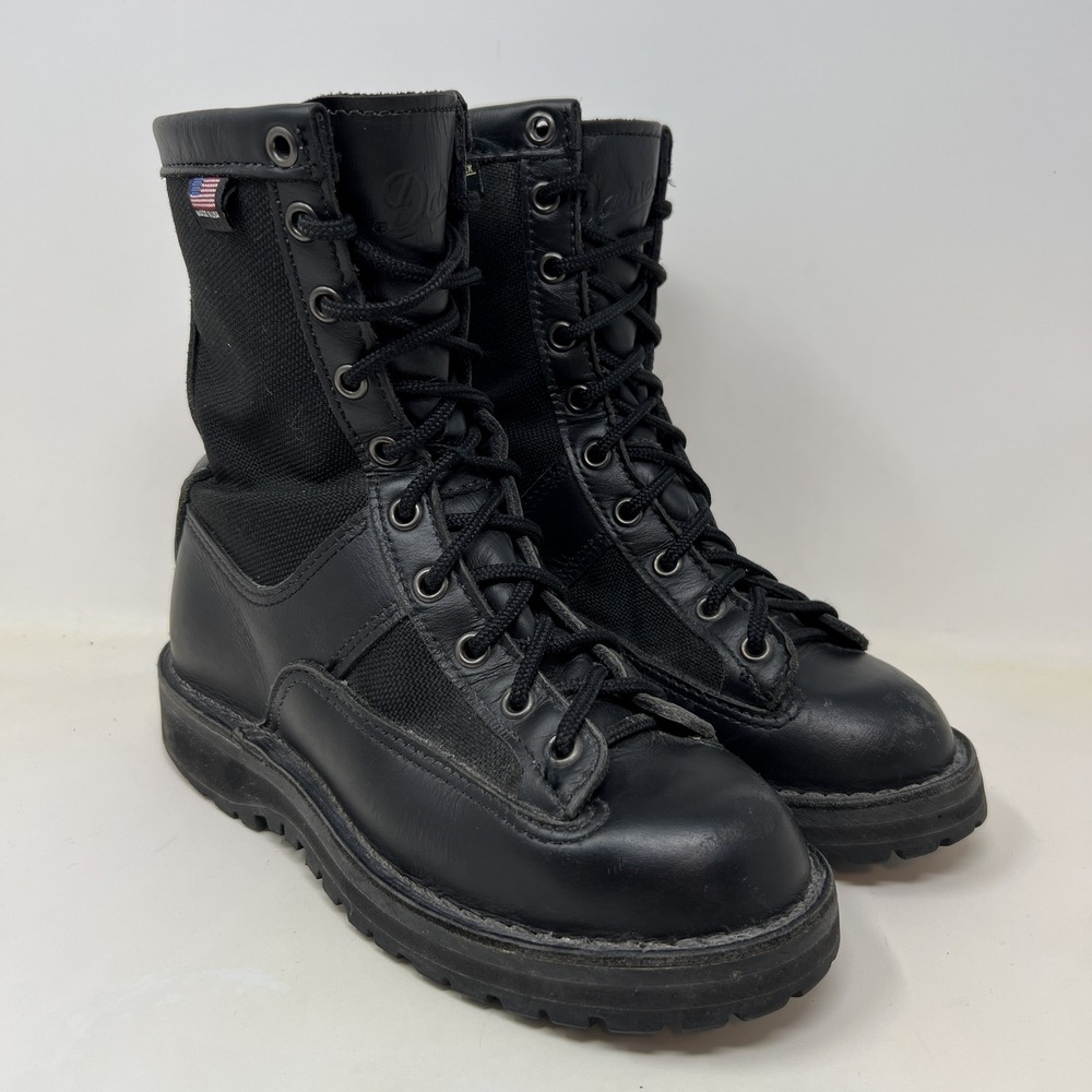 Danner Acadia 8 Inch Boots Womens Size 5 Black Gore-Tex Tactical USA 21210‎